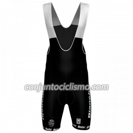 Culotte corto con tirantes 2018 Bianchi Countervail N001